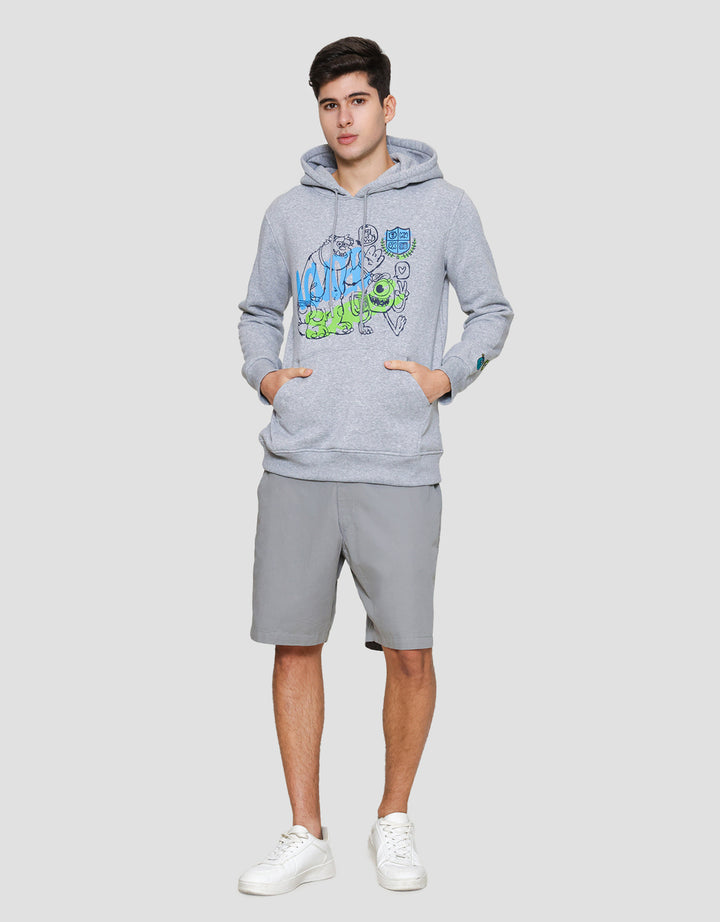 Disney Monster University Graffiti Jaket Hoodie Pria