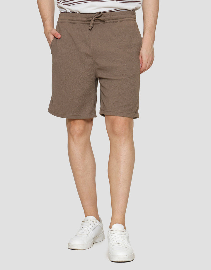 Nevada Knit Baggy Fit Texture Celana Pendek Pria