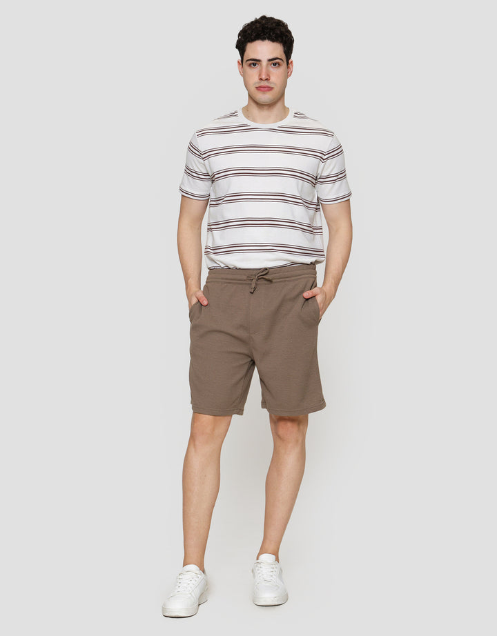 Nevada Knit Baggy Fit Texture Celana Pendek Pria