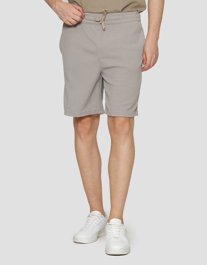 Nevada Knit Baggy Fit Texture Celana Pendek Pria