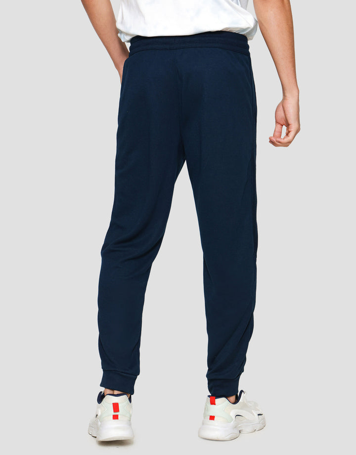 Nevada Knit Cut And Sewn With Mix Rib Celana Jogger Pria