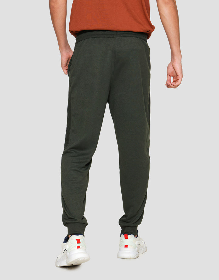 Nevada Knit Cut And Sewn With Mix Rib Celana Jogger Pria