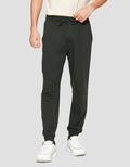 Nevada Knit Basic With Overlock Side Seam Celana Jogger Pria