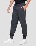 Nevada Knit Basic With Overlock Side Seam Celana Jogger Pria