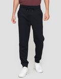 Nevada Knit Basic With Overlock Side Seam Celana Jogger Pria