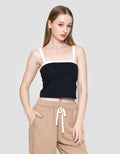 Nevada Contrast Basic Kaos Tanktop Wanita