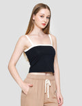 Nevada Contrast Basic Kaos Tanktop Wanita