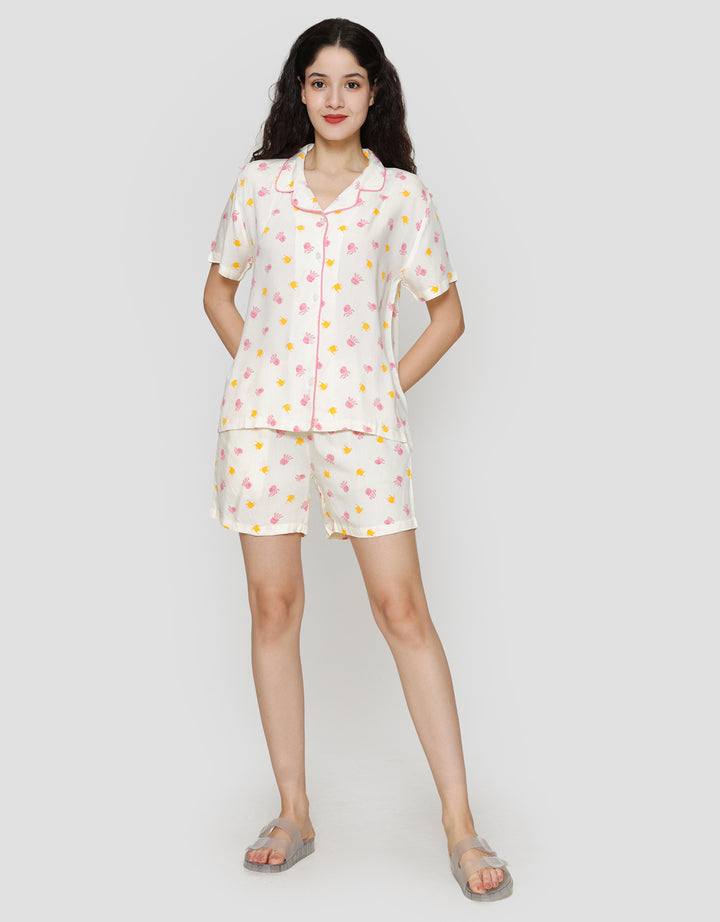 Nevada Jelly Spongebob Setelan Piyama Wanita