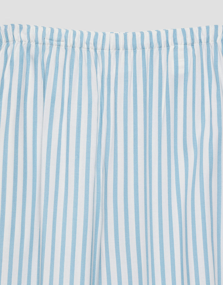 Nevada Print Stripe Setelan Piyama Wanita