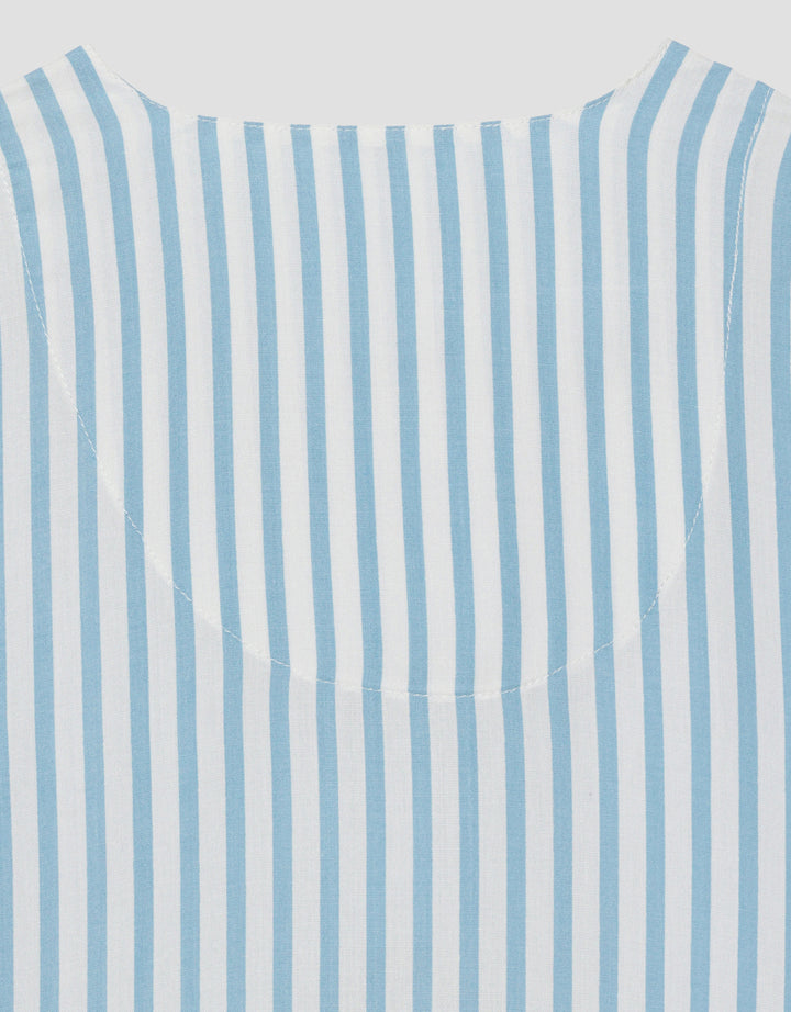 Nevada Print Stripe Setelan Piyama Wanita