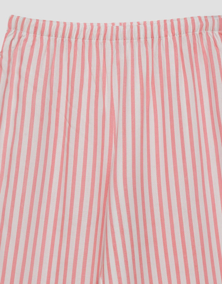 Nevada Stripe Setelan Piyama Wanita