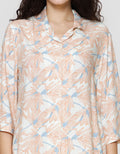 St. Yves Flower Orange Setelan Piyama Wanita
