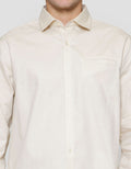 Cole Fit Plain Welth Pocket Kemeja Pria