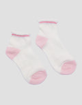 Little M Ankle Stripe Kaos Kaki Anak Perempuan