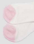 Little M Ankle Stripe Kaos Kaki Anak Perempuan