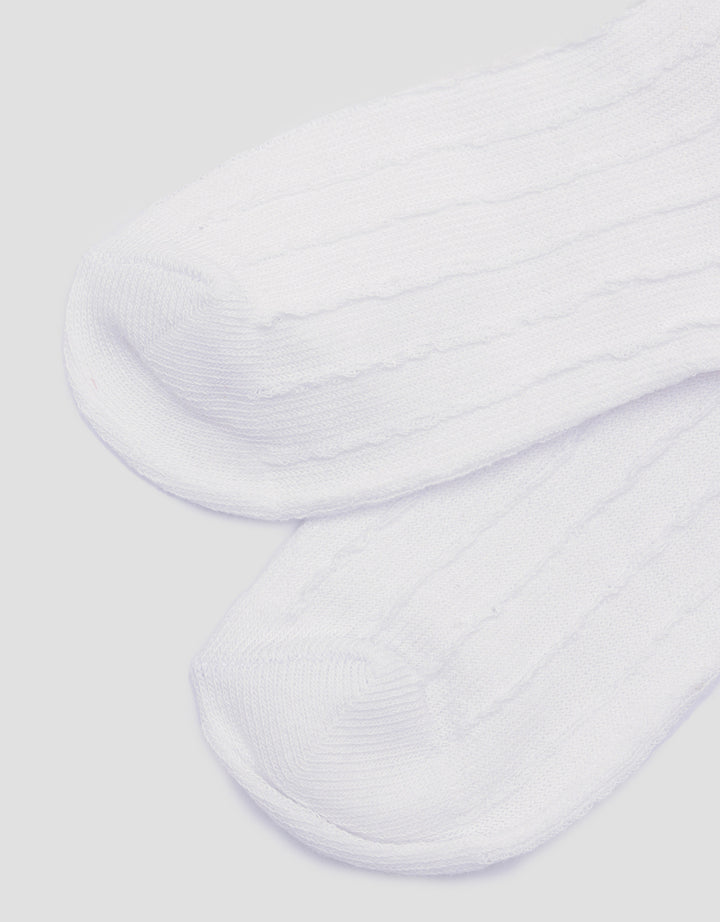 Little M Ankle Textured Love Kaos Kaki Anak Perempuan