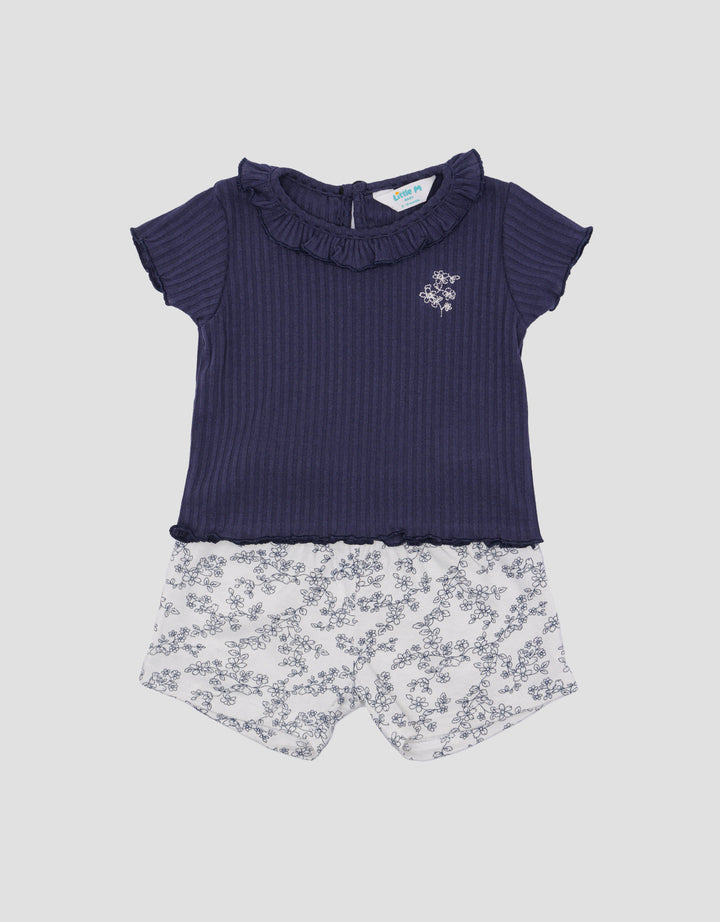 Little M Pakaian Setelan Anak Bayi Perempuan