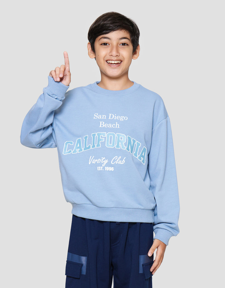 Nevada Basic Print San Diego Sweater Anak Laki-laki