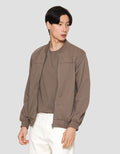 Cole Knit Interlock Basic Jaket Pria