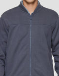 Cole Knit Interlock Basic Jaket Pria