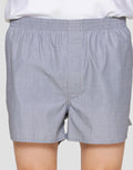 Suko Tenun Woven Solid Polos Celana Boxer Pria