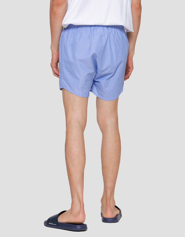 Suko Tenun Woven Solid Polos Celana Boxer Pria