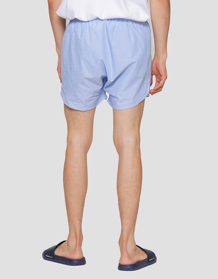 Suko Tenun Woven Solid Polos Celana Boxer Pria