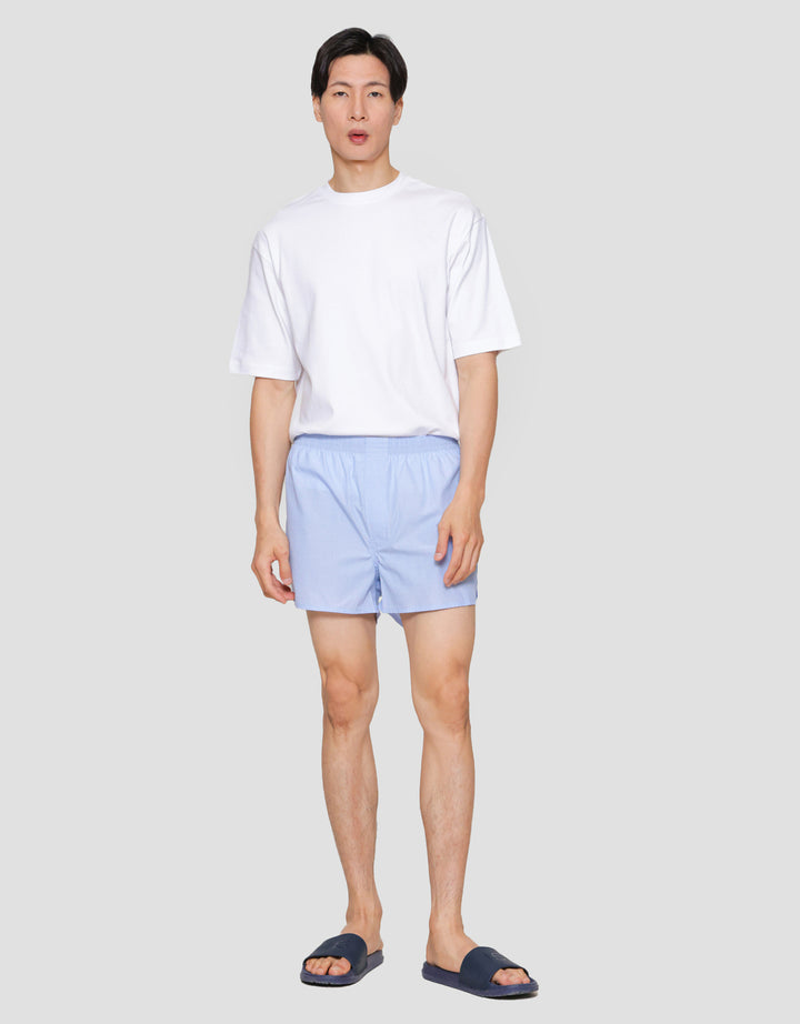 Suko Tenun Woven Solid Polos Celana Boxer Pria