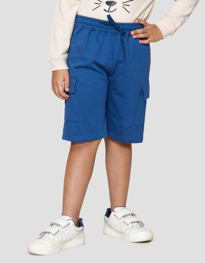 Little M Terry Kantong Celana Pendek Anak Laki-laki