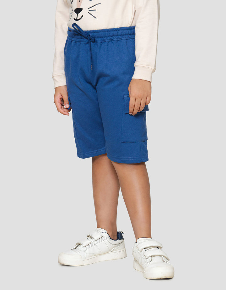 Little M Terry Kantong Celana Pendek Anak Laki-laki