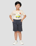 Little M Jersey Kantong Basic Kide Celana Pendek Anak Laki-laki