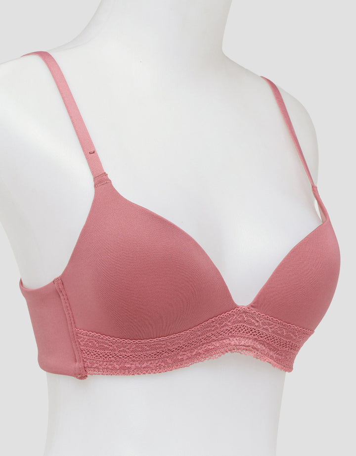 Nevada Push Up Regular Non Wire Small Lace Bra Wanita