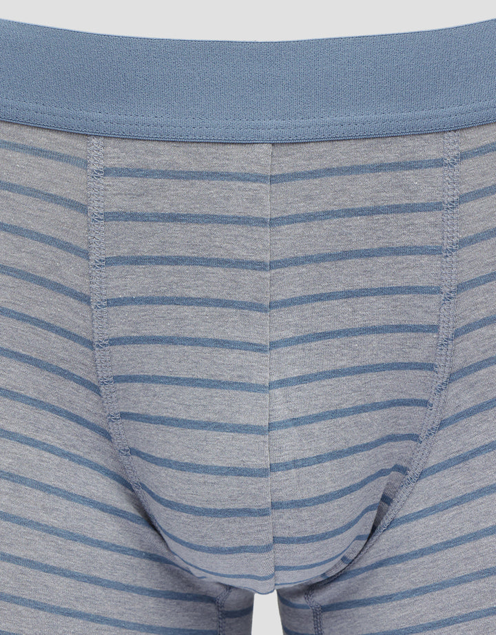 Suko Boxer Print Stripe Pria