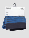 Suko Boxer Print Stripe Pria