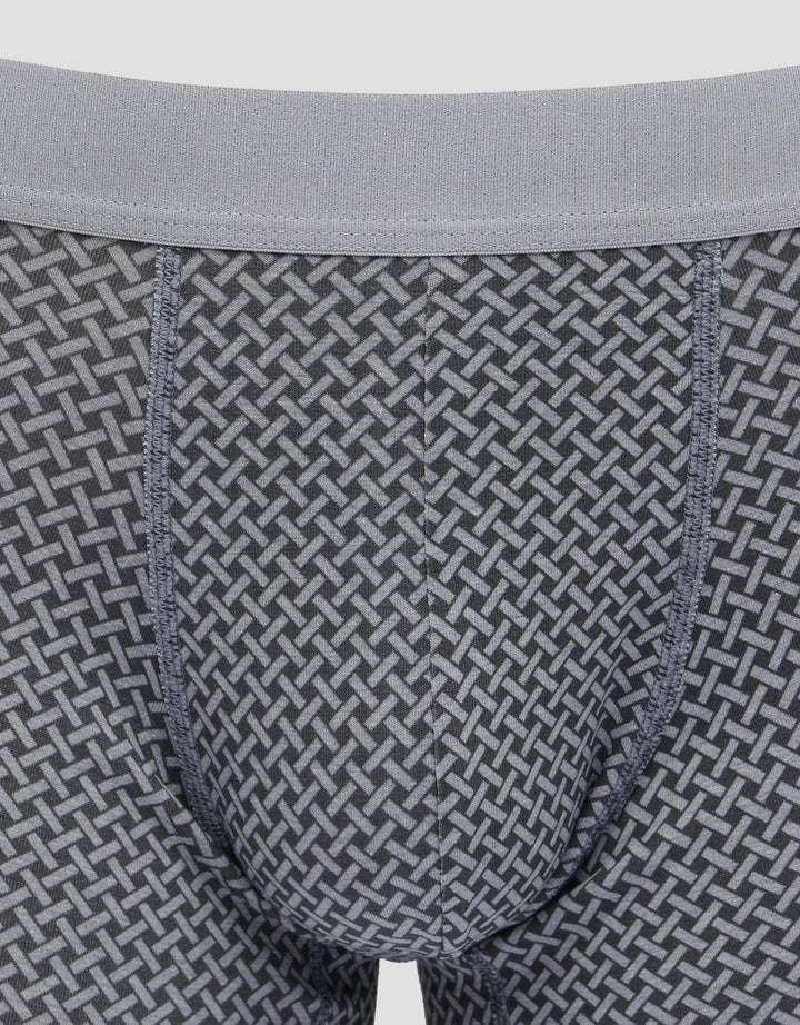 Suko Low Waist Boxer Print Pria