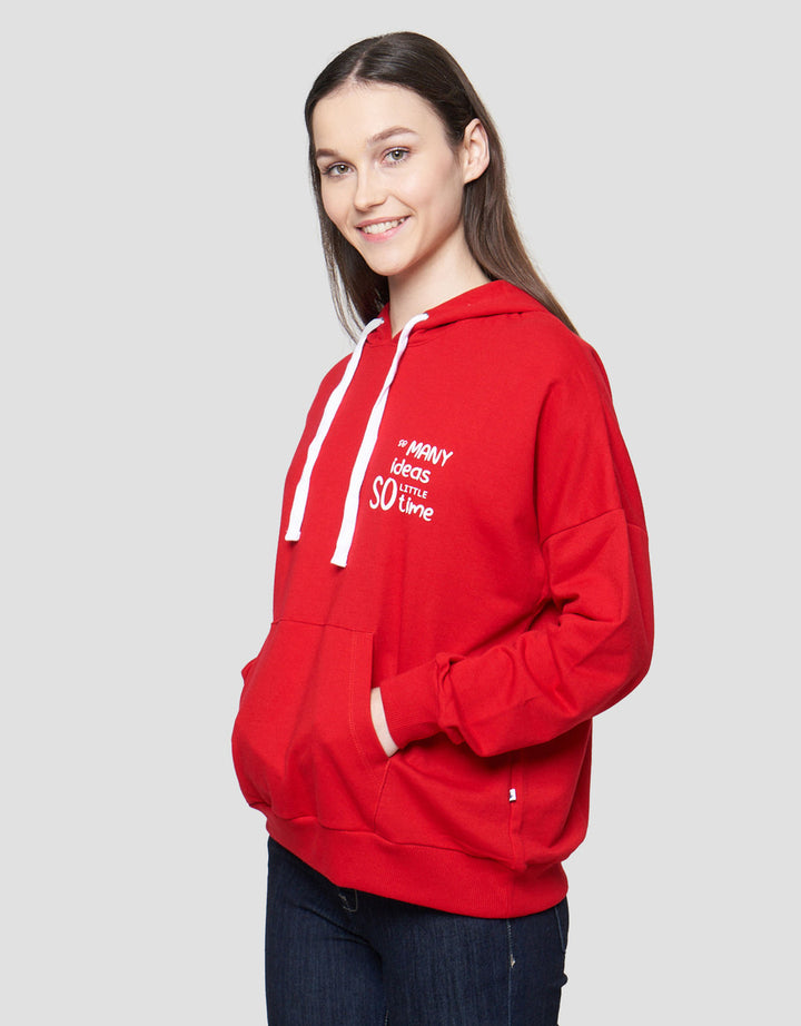 Cardinal Girl Sweater Hoodie Wanita
