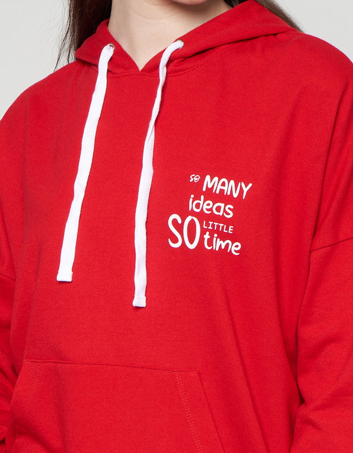 Cardinal Girl Sweater Hoodie Wanita