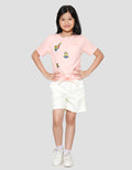 Character Minions Ikat Depan Kaos Anak Perempuan