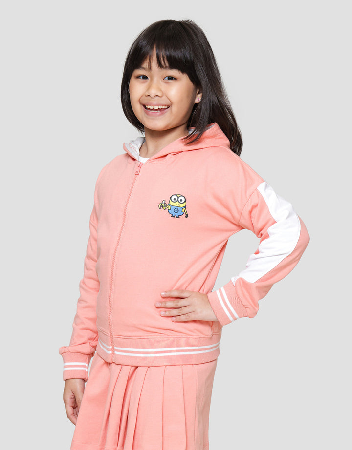 Character Minions Jaket Anak Perempuan