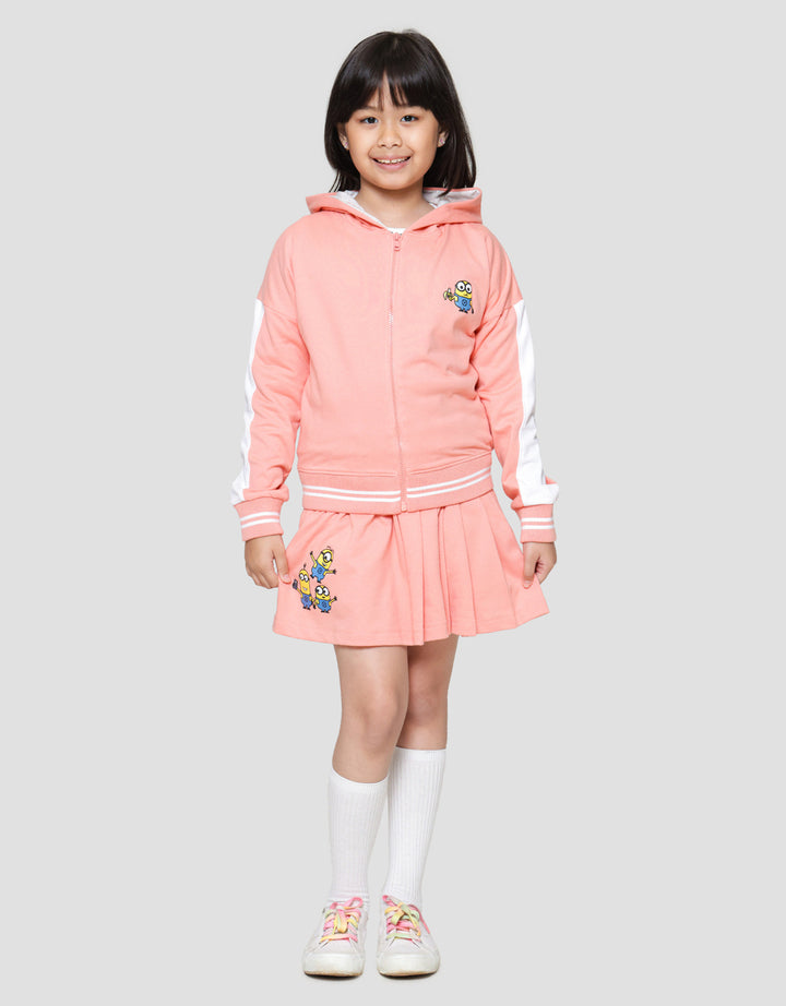 Character Minions Jaket Anak Perempuan