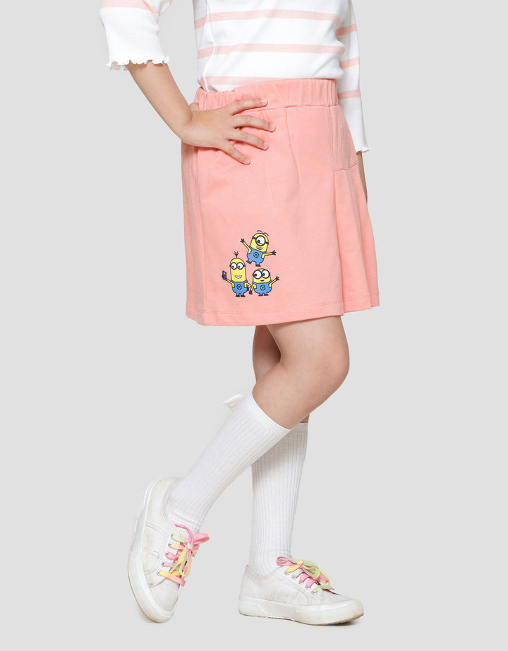 Character Minions Skort Anak Perempuan
