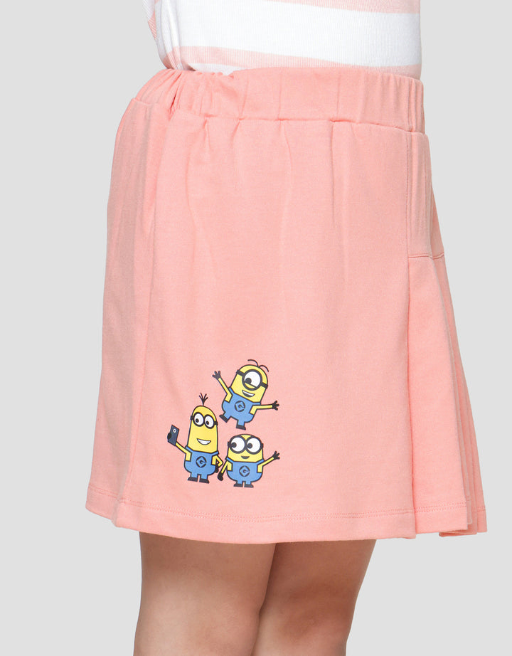 Character Minions Skort Anak Perempuan