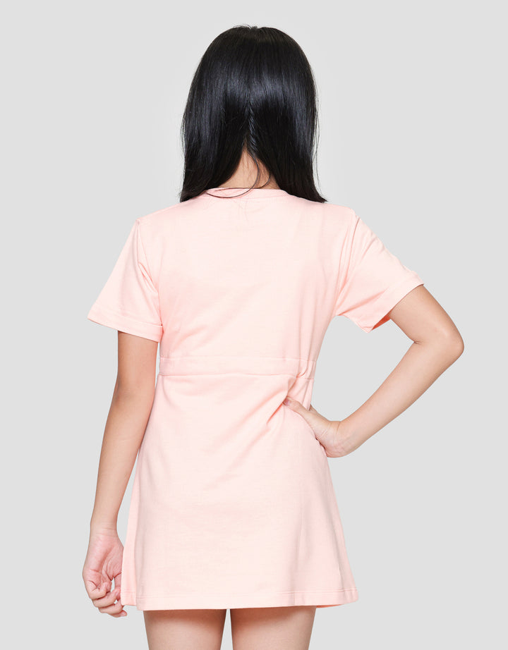 Character Minions Midi Dress Anak Perempuan