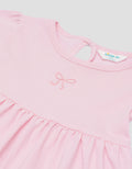 Little M Jersey Embro Pita Dress Bayi Perempuan