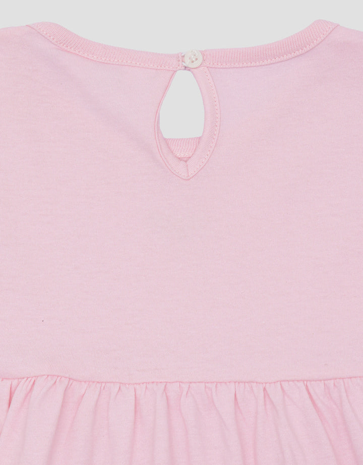 Little M Jersey Embro Pita Dress Bayi Perempuan