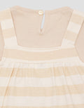 Little M Icon Bear Stripe Midi Dress Anak Perempuan