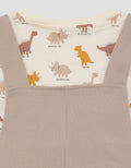 Little M Fun Dinosaurs Logo Overall Anak Bay- Laki-laki