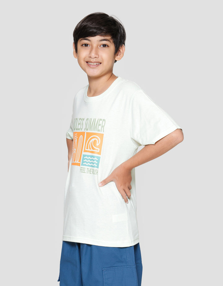 Nevada Print Summer Small Corral Kaos Anak Laki-laki