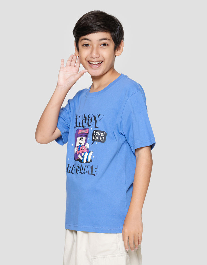 Nevada Print Enjoy The Game Kaos Anak Laki-laki