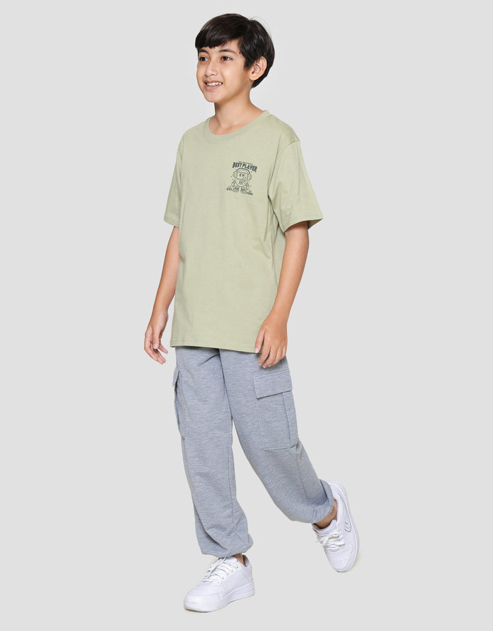 Nevada Print Robot Two Sided Print Kaos Anak Laki-laki